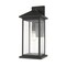 Z-Lite Portland 1 Light Outdoor Wall Sconce, Black & Clear Beveled 531BXL-BK - alternate 1